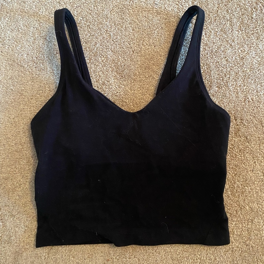 Black Lululemon Align Tank